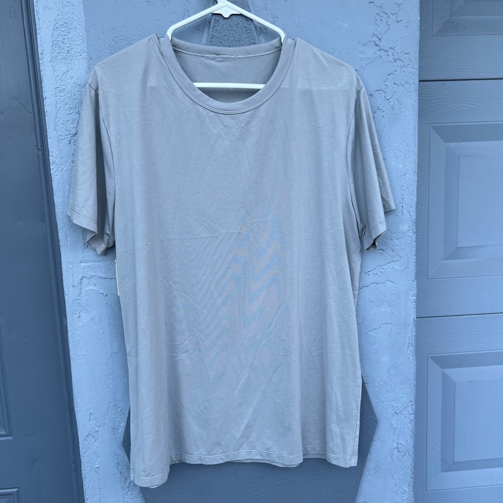 Men's Light Gray Short Sleeve Tee